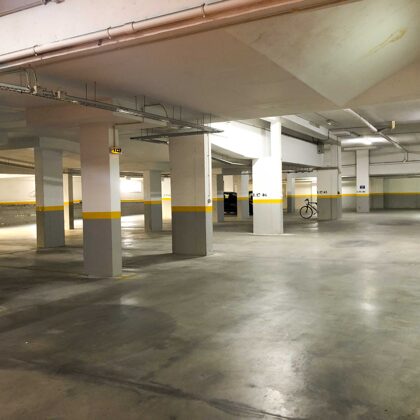 private underground car park